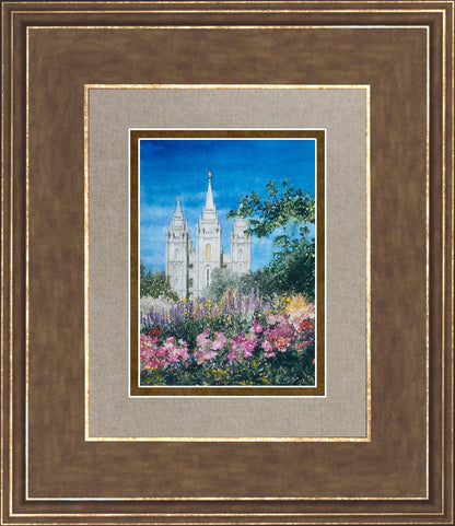 Salt Lake Temple in Summer