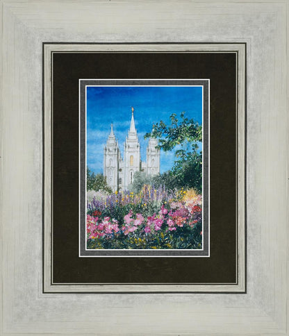 Salt Lake Temple in Summer
