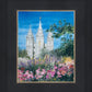 Salt Lake Temple in Summer