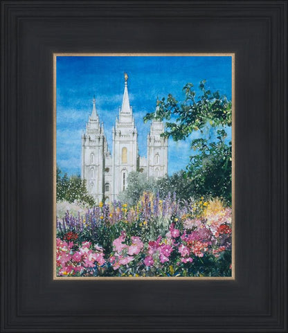 Salt Lake Temple in Summer