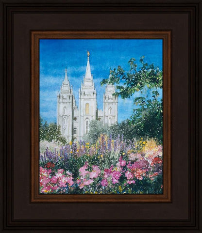 Salt Lake Temple in Summer