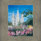 Salt Lake Temple in Summer