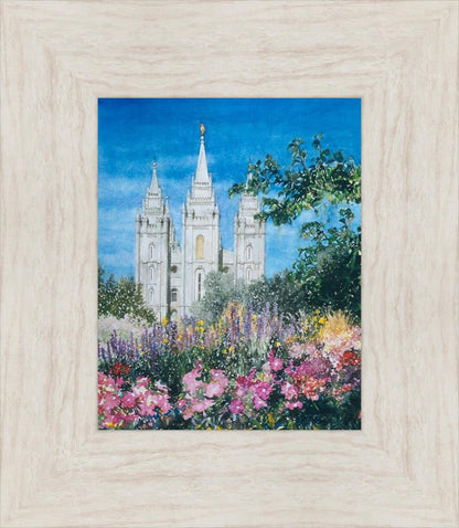 Salt Lake Temple in Summer