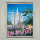 Salt Lake Temple in Summer