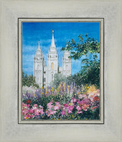 Salt Lake Temple in Summer