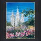 Salt Lake Temple in Summer