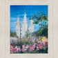 Salt Lake Temple in Summer