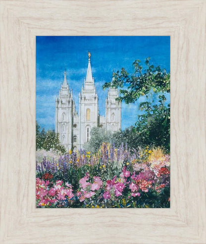Salt Lake Temple in Summer