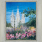 Salt Lake Temple in Summer