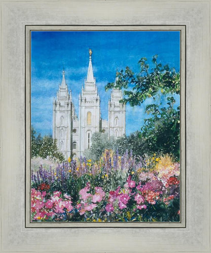 Salt Lake Temple in Summer