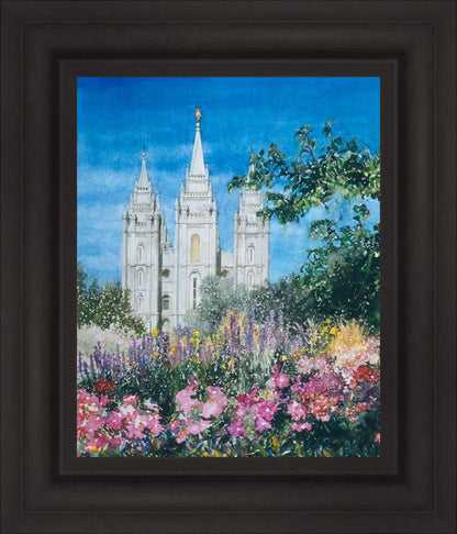 Salt Lake Temple in Summer