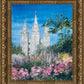 Salt Lake Temple in Summer