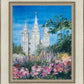 Salt Lake Temple in Summer