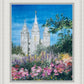 Salt Lake Temple in Summer