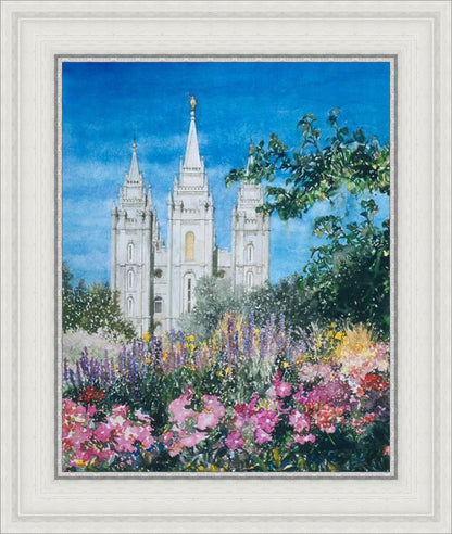Salt Lake Temple in Summer