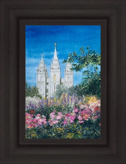 Salt Lake Temple in Summer