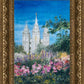 Salt Lake Temple in Summer