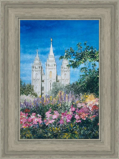 Salt Lake Temple in Summer