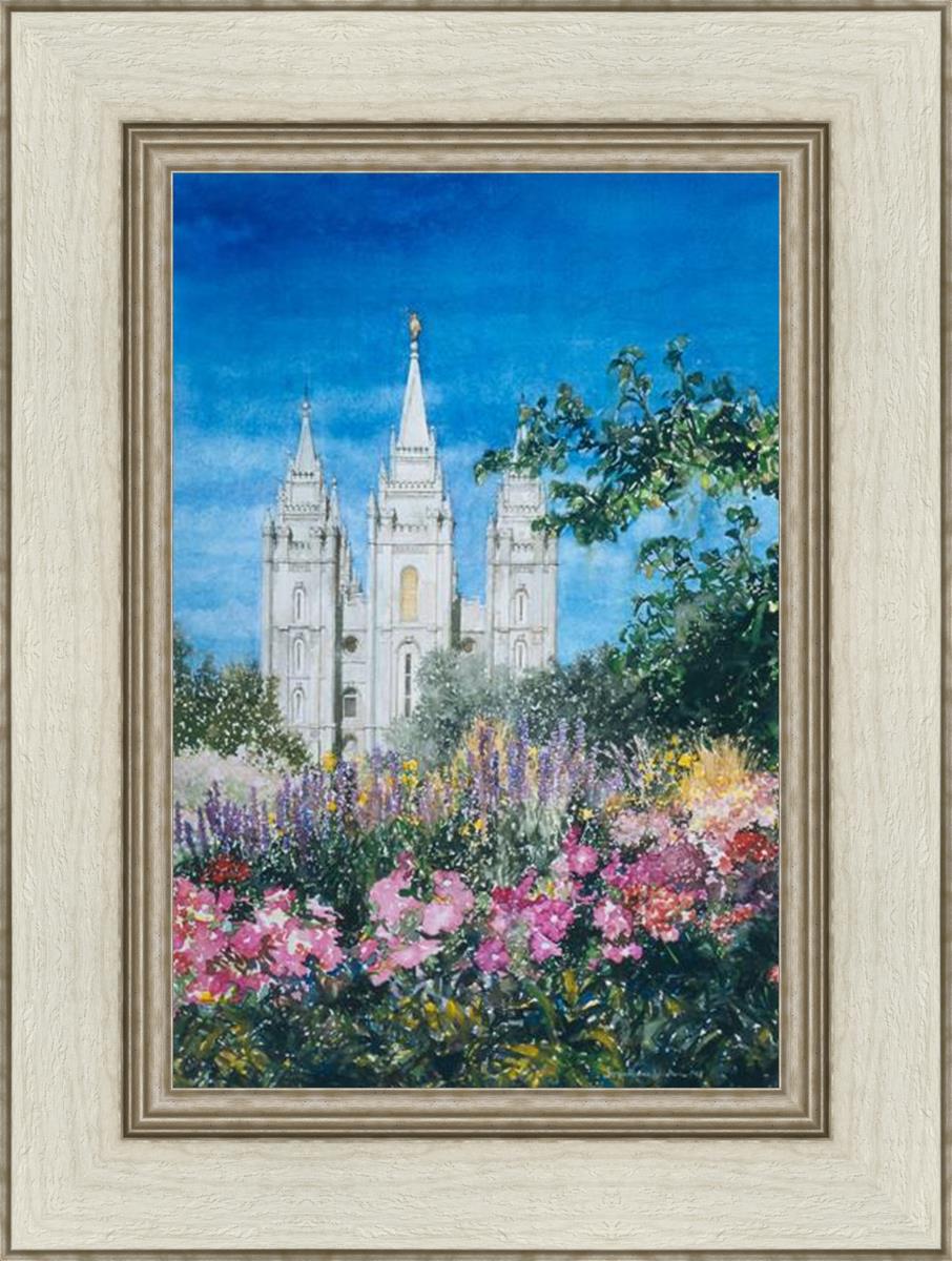 Salt Lake Temple in Summer