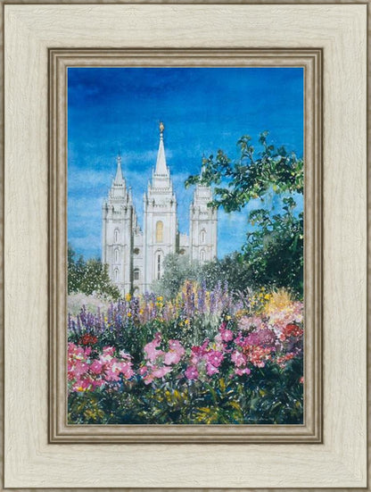 Salt Lake Temple in Summer