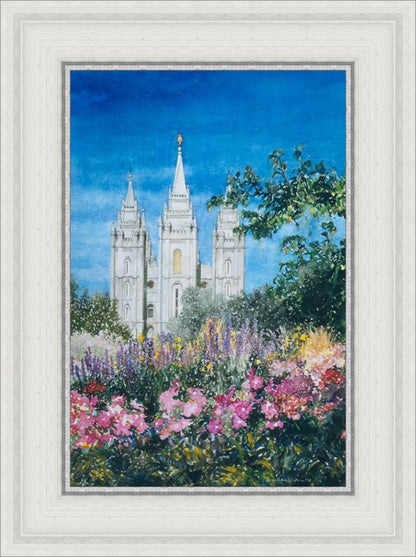 Salt Lake Temple in Summer