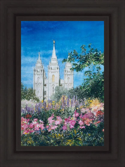 Salt Lake Temple in Summer