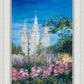 Salt Lake Temple in Summer