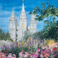 Salt Lake Temple in Summer