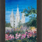 Salt Lake Temple in Summer
