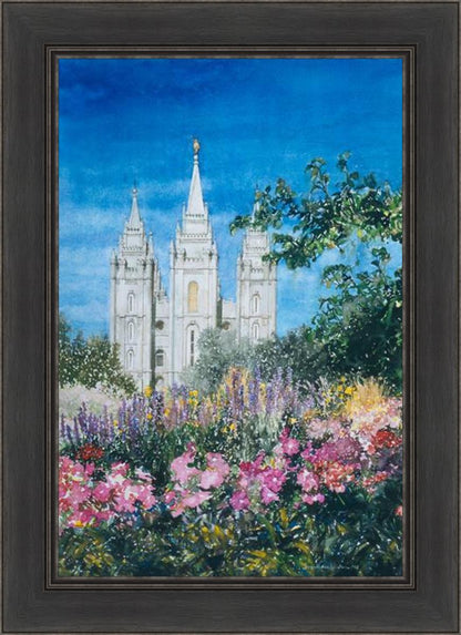 Salt Lake Temple in Summer