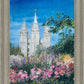Salt Lake Temple in Summer