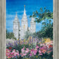 Salt Lake Temple in Summer