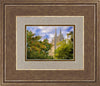 Salt Lake City Temple Autumn Leaves