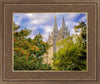 Salt Lake City Temple Autumn Leaves