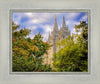 Salt Lake City Temple Autumn Leaves