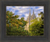 Salt Lake City Temple Autumn Leaves