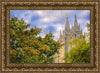 Salt Lake City Temple Autumn Leaves