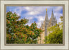 Salt Lake City Temple Autumn Leaves