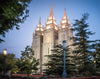 Salt Lake City Temple Early Morning Blessings