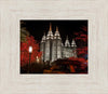 Salt Lake City Temple Lights Aglow