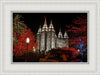 Salt Lake City Temple Lights Aglow