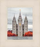 Salt Lake City Temple Autumn's Glory