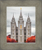 Salt Lake City Temple Autumn's Glory