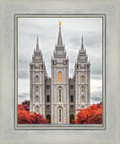 Salt Lake City Temple Autumn's Glory