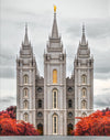 Salt Lake City Temple Autumn's Glory