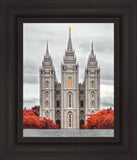 Salt Lake City Temple Autumn's Glory