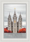 Salt Lake City Temple Autumn's Glory