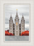 Salt Lake City Temple Autumn's Glory