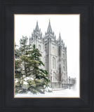 Salt Lake City Temple Evergreen Christmas