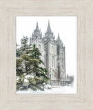 Salt Lake City Temple Evergreen Christmas